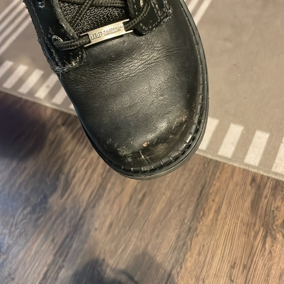 Man size 8 Harley Davidson motorcycle boots - Picture 2 of 3